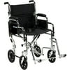 Go Cart Transport Wheelchair -Seat Size:17"