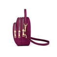 thumbnail image 3 of Spencer Mini Cell Phone Purse Small Crossbody Shoulder Bag Smartphone Nylon Pouch Wallet for Women (4.7" * 2.7" * 7.1",Red), 3 of 9