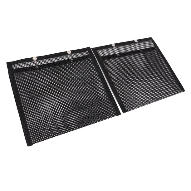 Bolsas Para Asar Verduras, 2 Piezas Fáciles De Limpiar, Incluso Calentar Bolsas De Parrilla De Malla Para Barbacoa Para Acampar