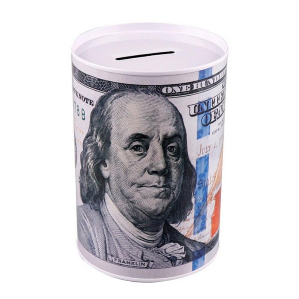 Jongmart Creative 1Pc Money Savings Tin Box Coin Saver Money Box Piggy