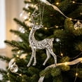 thumbnail image 5 of Kraoden Metal Deer Ornaments for Christmas Tree Decorations, Electroplated Iron Art Holiday Hangings, Elegant Table Decor for Home and Seasonal Layouts, Ideal Gift for Festive Occasions, 5 of 6