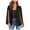 Black, variant on Women's Plus Size Cape Style Suit Jacket Casual Elegant Shawl Coat for Outerwear Comfortable and Stylish