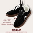 thumbnail image 3 of Ecetana Women's Sneakers Casual Tennis Shoes Slip Resistant Low Top Walking Shoes, 3 of 6