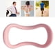 thumbnail image 5 of Anillo de yoga para fitness, respetuoso con el medio ambiente, círculo de fitness PP, equipo curvo para entrenamiento, color rosa, 5 of 5