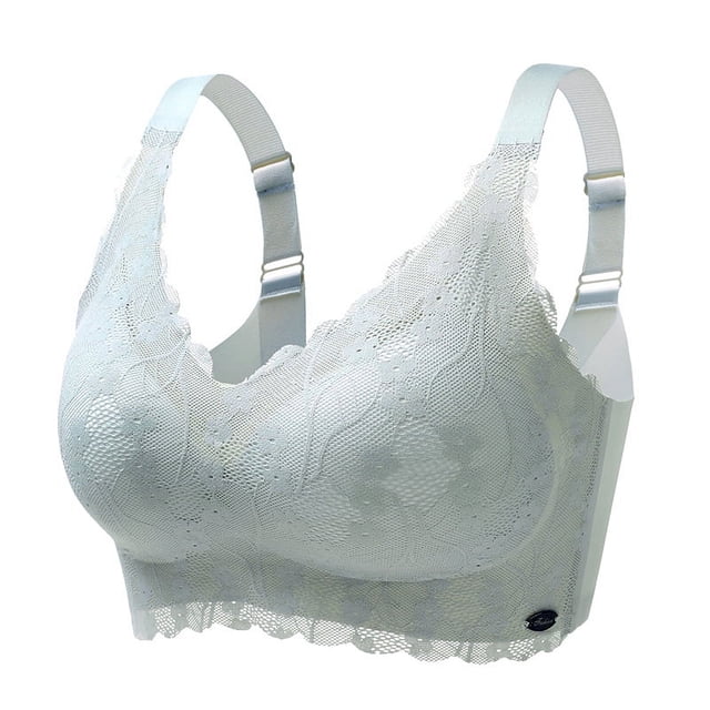 Ropa interior sin costuras para mujer, sujetador deportivo de talla grande que se puede mostrar, con pecho grande y sin aros, para chicas gorditas