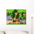 thumbnail image 1 of Animal Wall Mural by Wallmonkeys Peel and Stick Graphic (18 in W x 14 in H) WM139531, 1 of 4