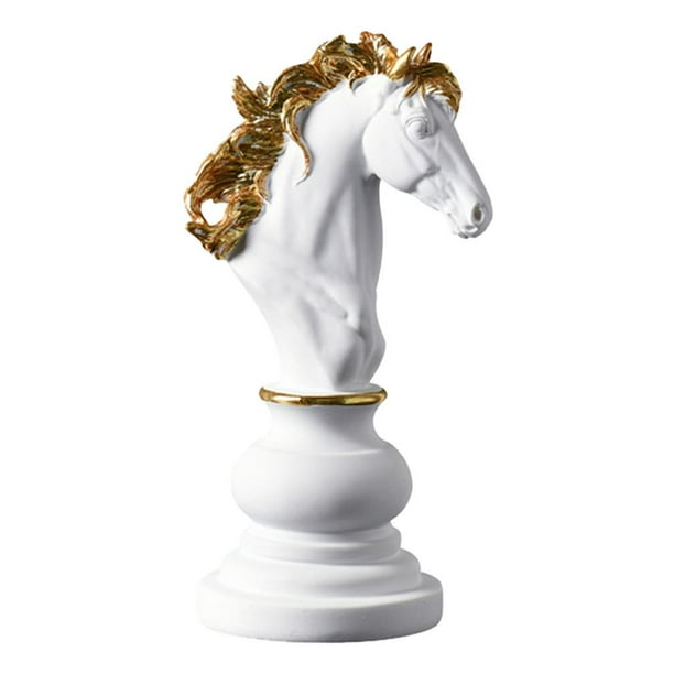 Estatua de ajedrez Zulema caballero Decoración del hogar