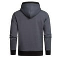 thumbnail image 3 of Mlzmgr Sweatshirts for Men Hooded Drawstring Long Sleeve Cotton Tops with Pockets Color Blocked Men's Sports Casual Shirts, 3 of 3