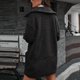 thumbnail image 4 of Puntoco moda para mujer cálido abrigo de imitación chaqueta invierno sólido manga larga prendas de vestir exteriores Puntoco Puntoco-2002, 4 of 7