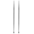 thumbnail image 1 of 2 Pcs Sonde de Massage Point d'Acupuncture Auriculaire Stylos de Détection (Argent), 1 of 3