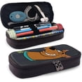thumbnail image 2 of Scooby-Doo Trousse en Cuir Trousse de Papeterie Sac de Rangement Portable Boîte Cosmétique Dossier, 2 of 5