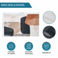 thumbnail image 5 of Boho Middle Century Placemats Set of 6, Abstract Modern Color Block Geometric Washable Wipeable Table Mats for Dining Tables, Indoor Outdoor Kitchen Place Mats for Holiday Party Table Decor, 5 of 9