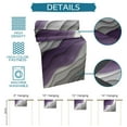thumbnail image 7 of Purple Grey Gradient Modern Geometric Abstract Table Runner Home Wedding Table Mat Centerpieces Decoration Dining Tablecloth, 7 of 7