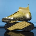 thumbnail image 4 of Botas de fútbol profesionales para hombre, zapatos transpirables para entrenamiento en interiores y exteriores, tacos de hierba, envío directo, 4 of 5