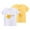 Yellow, variant on Bovxnpu Summer Boys Top, Short Sleeve T-shirt for Kids, 2 Pack Summer Fashion Boys And Girls Printed Short Sleeved T-shirt Children's Stylish Top 4-5 Years