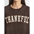 thumbnail image 4 of Women's Thankful Graphic Seasonal Fall Tee, from Positivitees, Sizes S-4X, 4 of 5