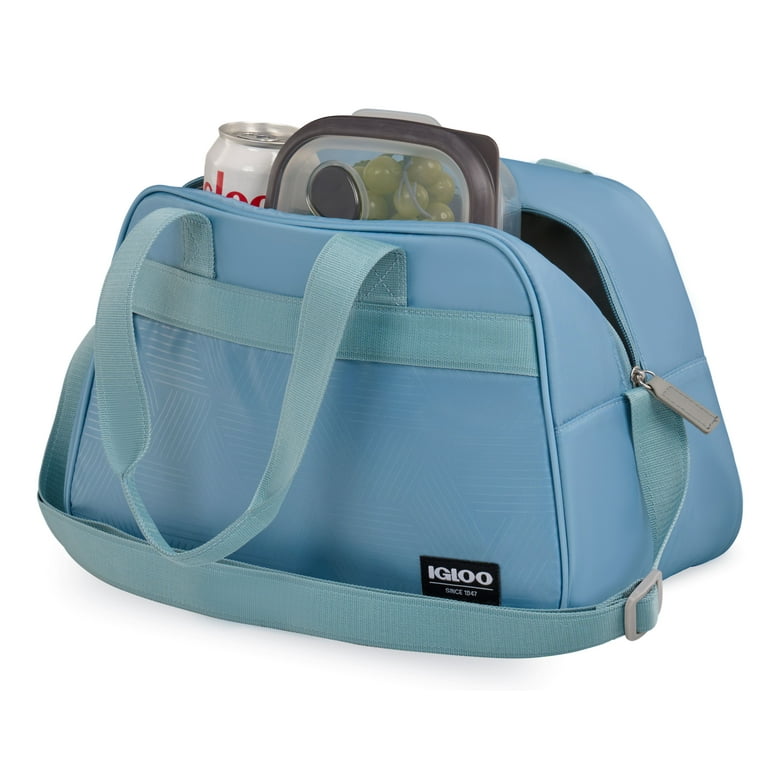 Igloo Laguna for Her Soft Side Cooler Satchel 15 Can Capacity Blue Walmart