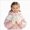 A12-Beige, variant on 4-12 Years Girls Winter Knit Mittens with String, Warm Fleece Lined Mittens for Outdoor Activities