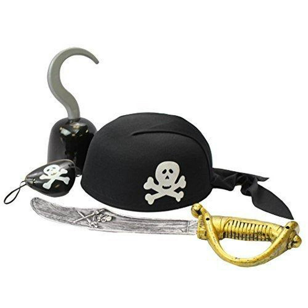 Pirate Accessories Costume Accessory Set by Funny Party Hats