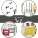 thumbnail image 4 of 20 magnetic push pins, fridge magnets, silver, 4 of 5