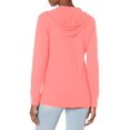thumbnail image 3 of Hanes Chandail à Capuchon en Jersey Flammé pour Femmes, m, Amarante, 3 of 8