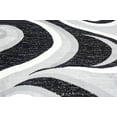 thumbnail image 3 of Msrugs Modern Area Rug Gray-Black Area Rug, 3' x 5', 3 of 5