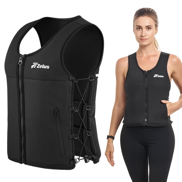 Chaleco lastrado Zelus Z-Fit de 6,8 kg con bolsillos ajustables