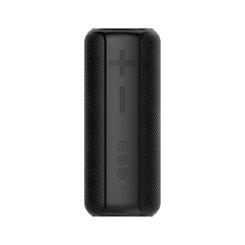 Vortex Altavoz Bluetooth portátil de 30 W con espectáculo de luces LED, IPX6 resistente al agua, graves profundos, audio TWS y DSP, Bluetooth 5.2, batería de 10 horas, altavoz inalámbrico portátil par