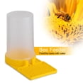 thumbnail image 2 of Herramienta de la Taza de Entrada de la Colmena Amarilla Transparente Del Alimentador de Agua de la Abeja para el Suministro de Bebida de la Apicultura, 2 of 9