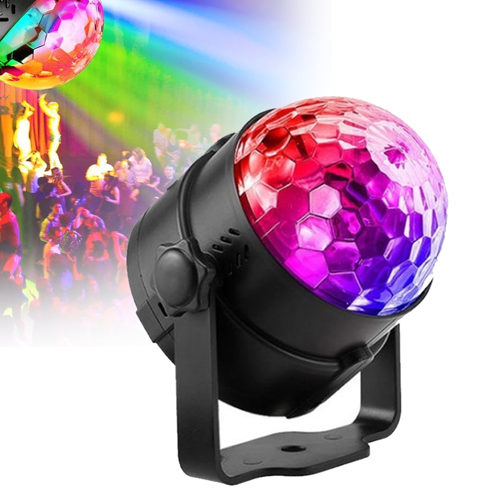 Texa LED Automatic Sound Activated Disco Ball DJ Stage Effect Projector