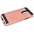 thumbnail image 2 of LG Q7 / Q7 Plus 2018 / Q610 Hybrid Metal Brushed Shockproof Tough Case Cover, 2 of 2