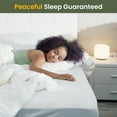 thumbnail image 7 of Mattress Protector Waterproof, Premium Fitted Sheet Style, Against Spill Stains Dust, Deep Pocket Fitting Up to 15" Mattress, Breathable, Quiet, Soft, White, Full Size, 7 of 7
