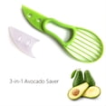 thumbnail image 2 of 1/2pcs, 3-in-1 Avocado Slicer Shea Corer Butter Fruit Peeler Cutter Pulp Separator Plastic Knife Kitchen Vegetable Tools Home Accessory, 2 of 5
