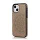 thumbnail image 1 of Funda para iPhone 14 con tarjetero de piel sintética con estampado de flores de datura, 1 of 5