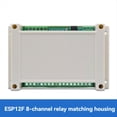 thumbnail image 3 of 8-CH Relay Module DC12-24/5V Power Supply WiFi Relay Module with Case for ESP8266 Secondary Development, 3 of 6