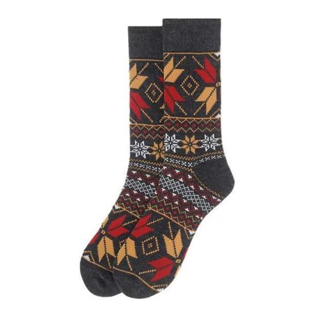 

Vintage Winter Pattern Novelty Socks (Mens)