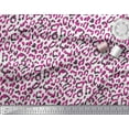 thumbnail image 3 of Soimoi Moss Georgette Fabric Leopard Animal Skin Print Fabric by The Yard 42 Inch Wide, 3 of 3