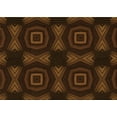 thumbnail image 1 of Ahgly Company Indoor Rectangle Patterned Saddle Brown Area Rugs, 6' x 9', 1 of 6