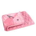 thumbnail image 1 of Manta eléctrica calentada para invierno, manta grande y cálida, usable, 5V, alimentada por USB, bancos de energía, calentador de cama, lavable, 1 of 4