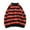 Orange, variant on Mens Sweater, Fall Fashion Twotone Stripe Round Neck Male Long Sleeve Knit Sweater Jacket, Casual Daily Wear, Trendy Stripes, Soft Fabric, Men's Clothing