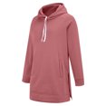thumbnail image 4 of COMVALUE Womens Warmy Sweatshirt Oversized Hoodie Dress with Pockets | shirt dresses for women 2026 women's fashion hoodies & sweatshirts lightweight hoodies for women (Watermelon Red, 3XL), 4 of 6