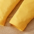 thumbnail image 6 of Wxirdiow Teen Girls Clothes Girls' 2 Piece Outfits Casual Drawstring Jogger Pants and Loose Crop Top Set Yellow Size,7Y, 6 of 7