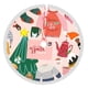 thumbnail image 1 of Faldas para árbol de Navidad de 36 pulgadas con texto "Merry Christmas", tapete para árbol de Navidad para vacaciones de invierno, falda para árbol de Navidad para decoraciones navideñas rústicas, 1 of 8