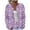 A Purple, variant on Button Up Cardigans for Women Trendy Fall Ladies' Casual Printed Knitted Cardigan With Button Up Jacket And Top Purple XXXL
