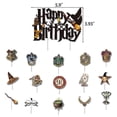 thumbnail image 2 of Kits de decoración de fiesta temática de Harry Potter, globos con bandera para tirar, accesorios para tarjetas de pastel, suministros Vhermosa  BST3093785, 2 of 4