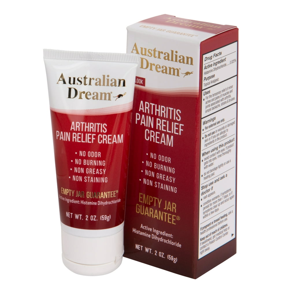 Australian Dream Arthritis Pain Relief Tube Cream, 2 Ounce Walmart