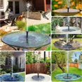 thumbnail image 2 of Solar Fountain, 3W Waterproof Floating Fountain Pond/Pool/Garden Decoration, 2 of 4