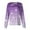 Purple, variant on LHVUOA Valentines Day Scrub Shirts for Women Scrubs Top Jacket Snap Front Cute Long Sleeve Nurse Uniforms Workwear Tops with Pockets