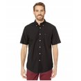 thumbnail image 1 of Camisa Tommy Hilfiger de manga corta con botones para hombre, color negro, 1 of 5