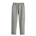 thumbnail image 3 of 6-7 Years Child Boys Cargo Pant School Pants Sweatpants School Pants Fall Winter Pants Boys' Sweatpants for Kids School Sports Running Pants White Pants, 3 of 9